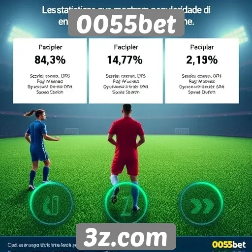 Estatísticas sobre a popularidade do 0055bet entre jogadores