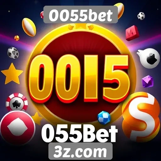 Variedade de jogos disponíveis no 0055bet